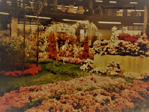 Interno del padiglione di Euroflora 2006